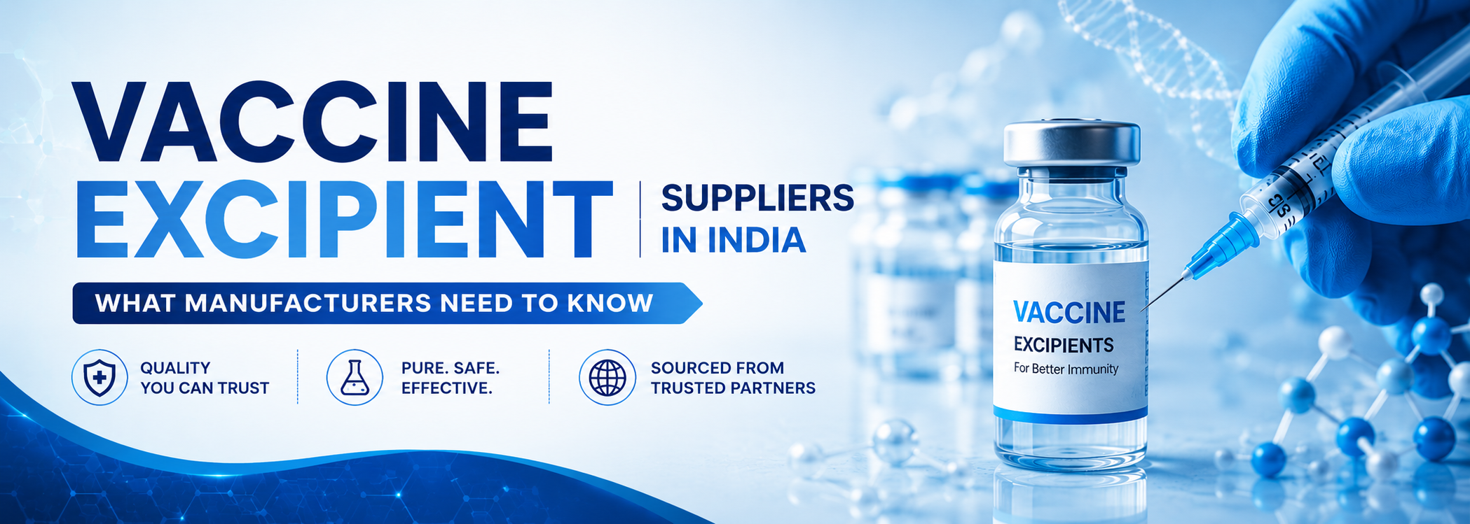 Vaccine Excipient Suppliers in India